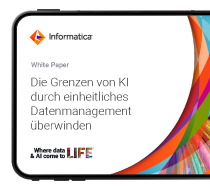 Einheitliches Datenmanagement:Der Schlüssel zum Erfolg von KI-Projekten