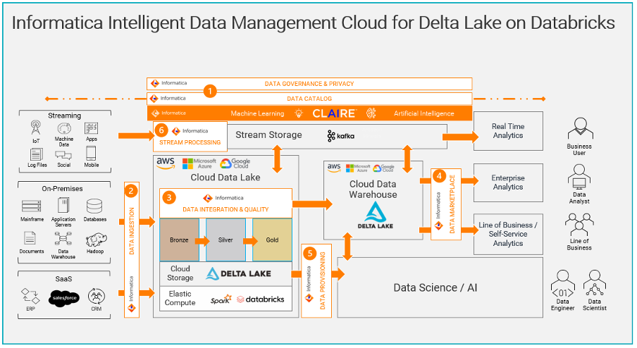 Informatica and Databricks reference architecture