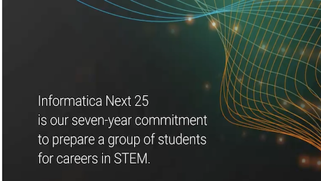 Informatica's Next 25 mission statement