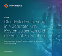 Cloud-Modernisierung in 4 Schritten, um Kosten zu senken und die Agilität zu erhöhen