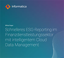 Besseres ESG-Datenmanagement für Finanzdienstleister