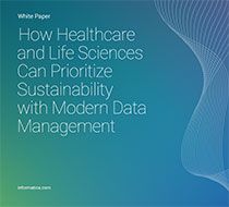 How Healthcare and Life Sciences Create Sustainability with Data Management