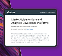 2023 Market Guide for Data and Analytics Governance Platforms