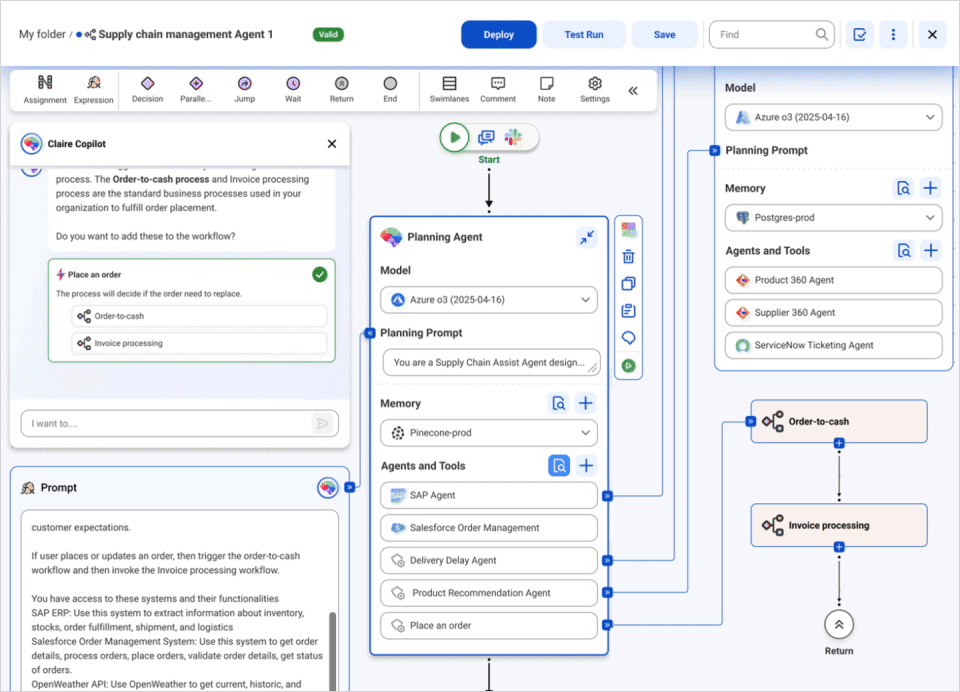 Connect agents across the enterprise 