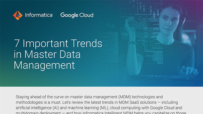 7 Important Trends in Master Data Management