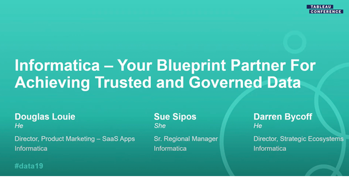 Your Blueprint Partner for Achieving Trusted and Governed Data
