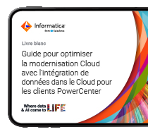 Feuille de route de modernisation PowerCenter® pour CDI‑PC dans IDMC